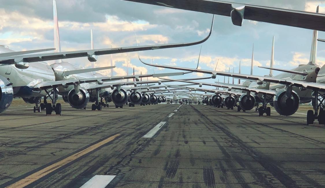 Aviation Grounded Coronavirus